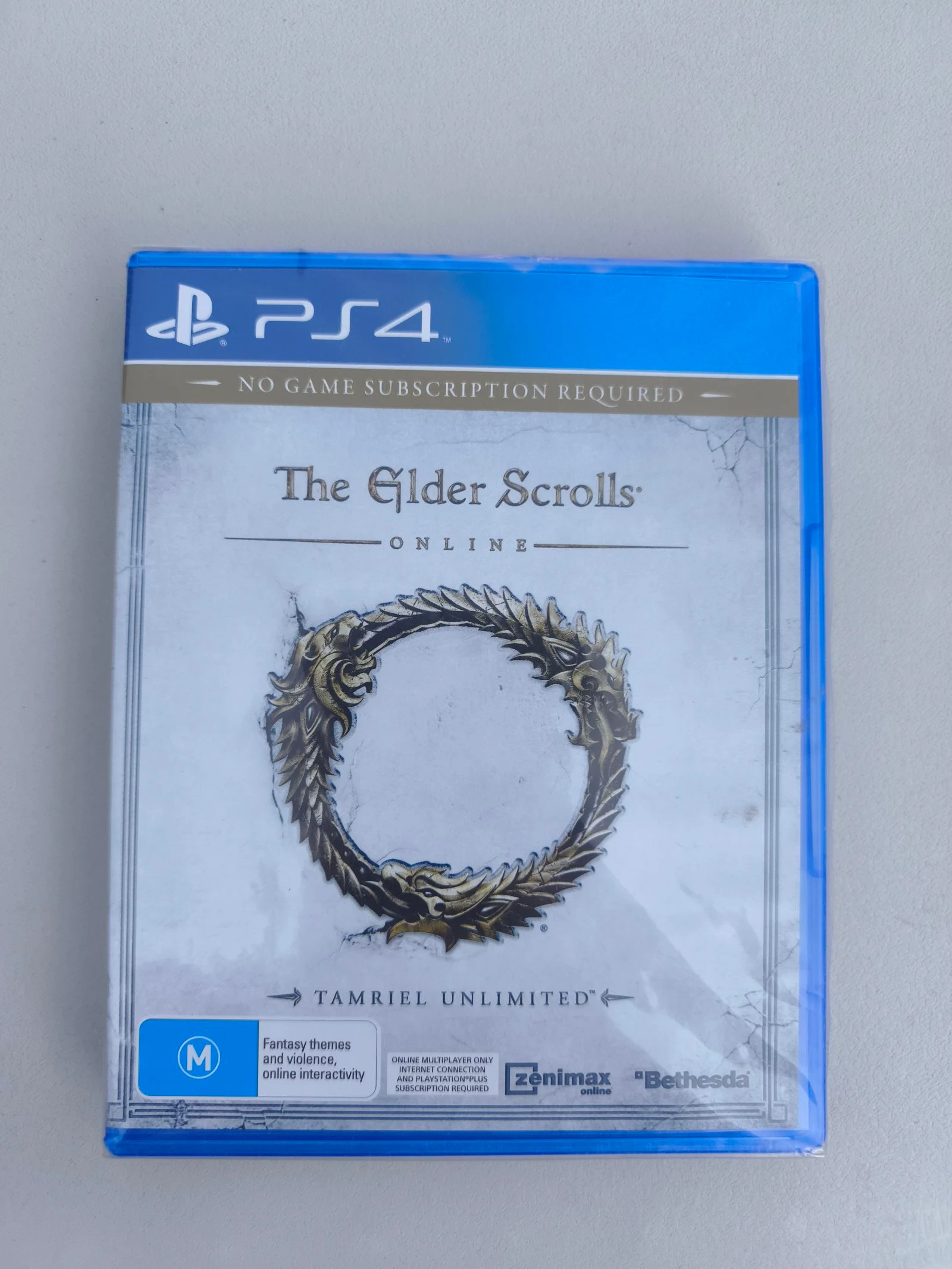 Jeu ps4 the elder scrolls sous blister